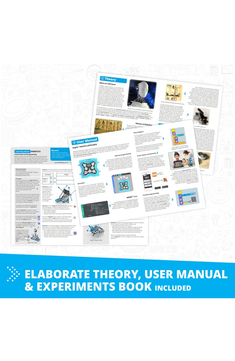 Engino Creative Engineering Maker Pro 100 In 1 Multimodel Toy Brick Building, Alternate, color, Multicolored