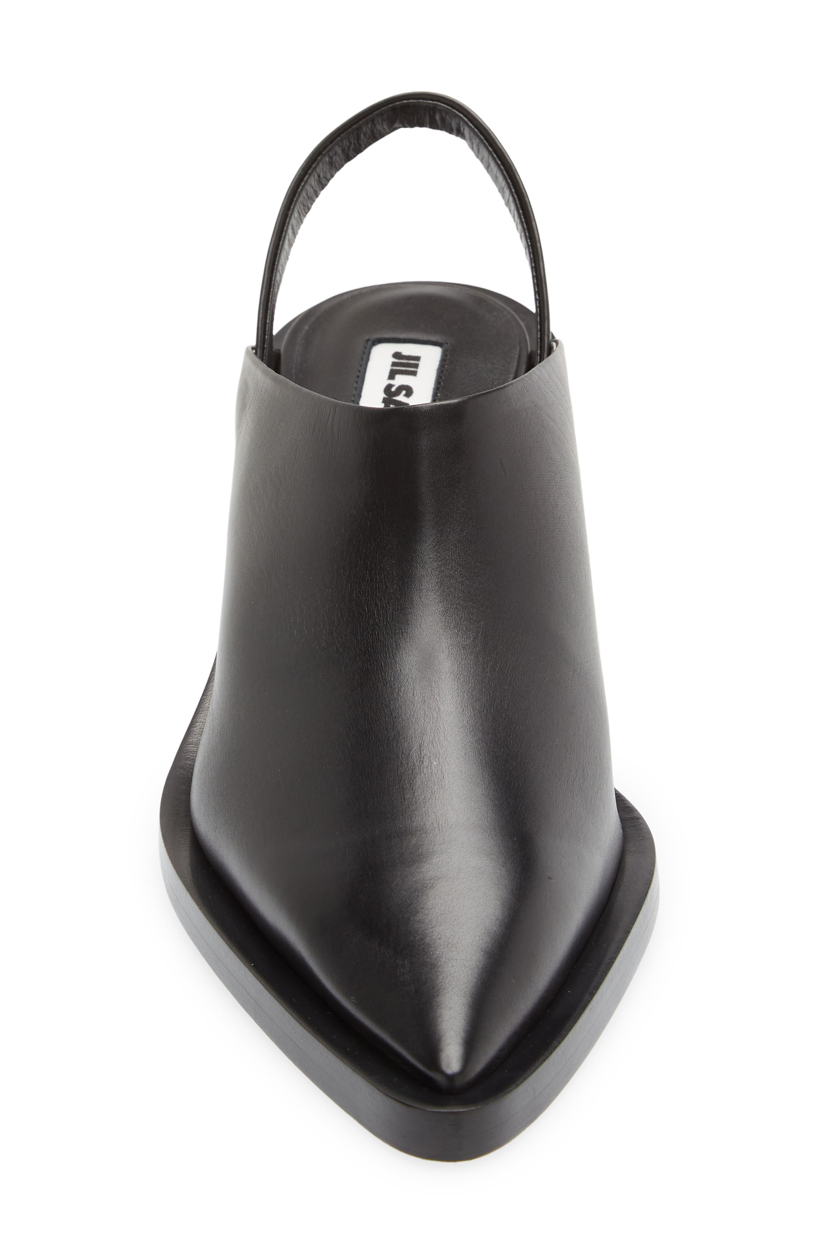 Jil Sander Pointed Toe Slingback Pump, Alternate, color, 