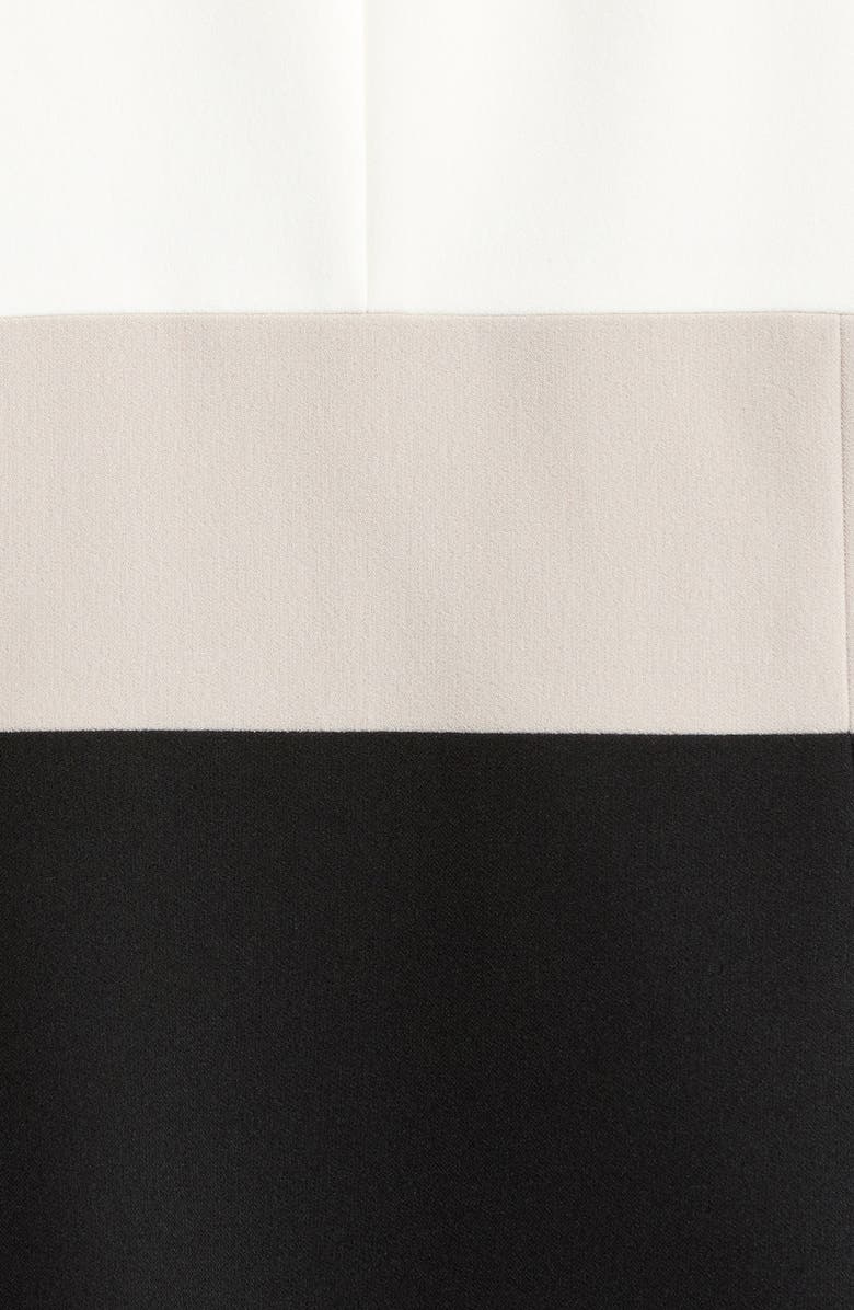 KASPER Colorblock Open Front Cardigan Jacket, Alternate, color, Vanilla Ice Multi