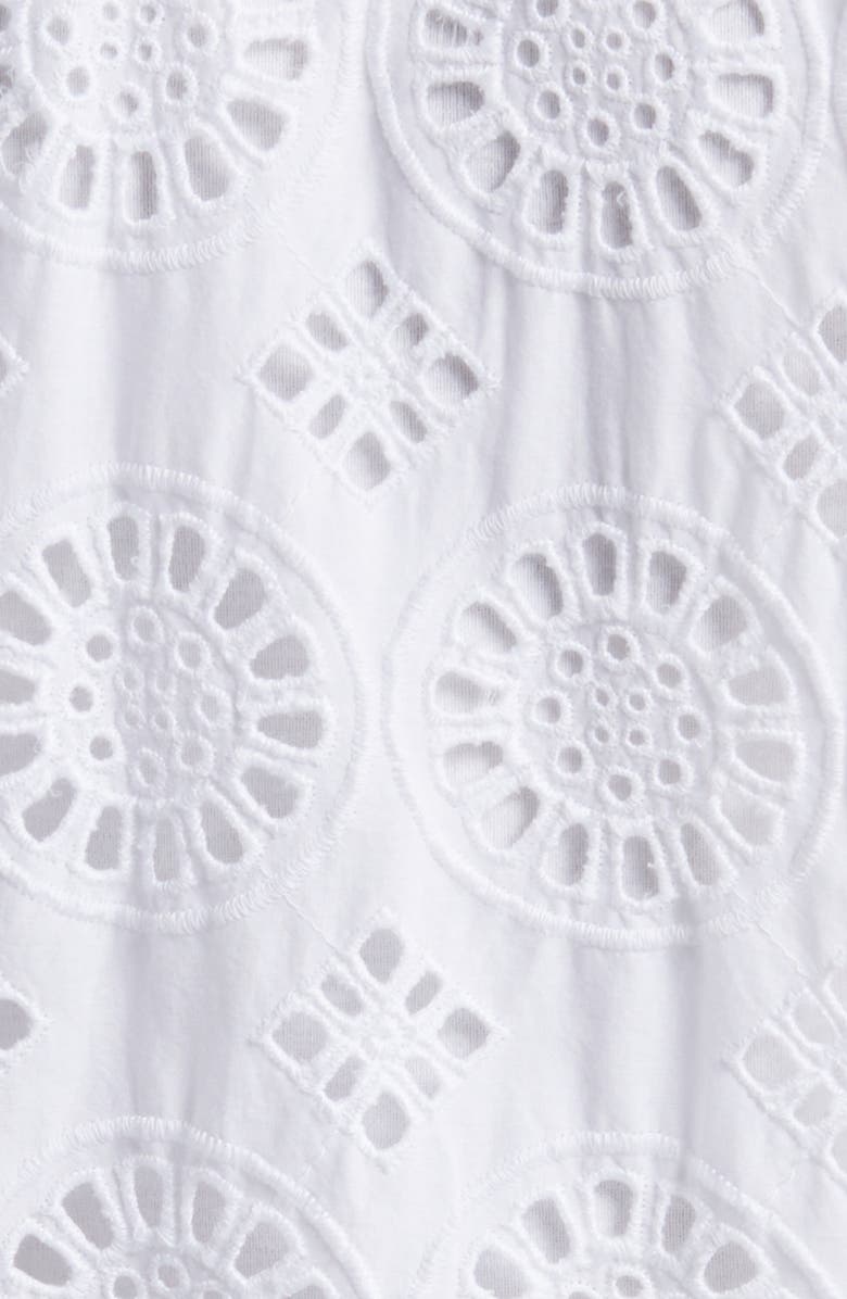 Caslon<sup>®</sup> Cotton Eyelet Bomber Jacket, Alternate, color, 