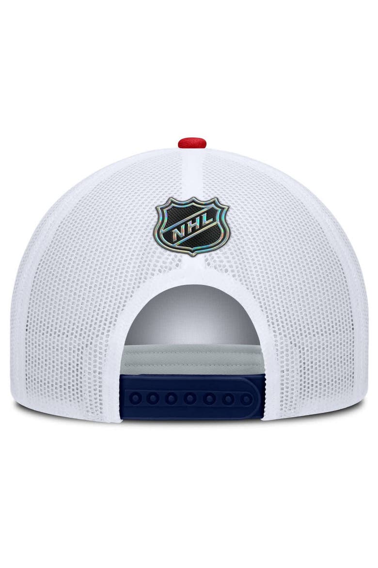 Men's Fanatics Navy/White New York Rangers Authentic Pro Rink A-Frame Adjustable Hat, Alternate, color, Navy