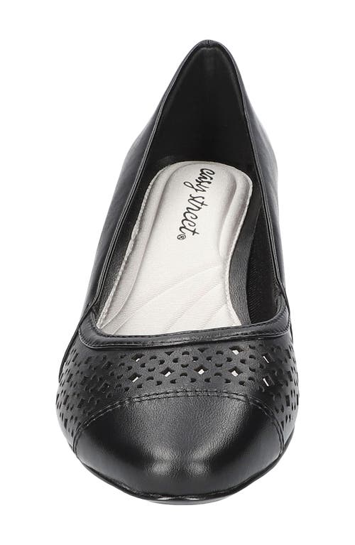 EASY STREET EASY STREET NEVA CAP TOE PUMP