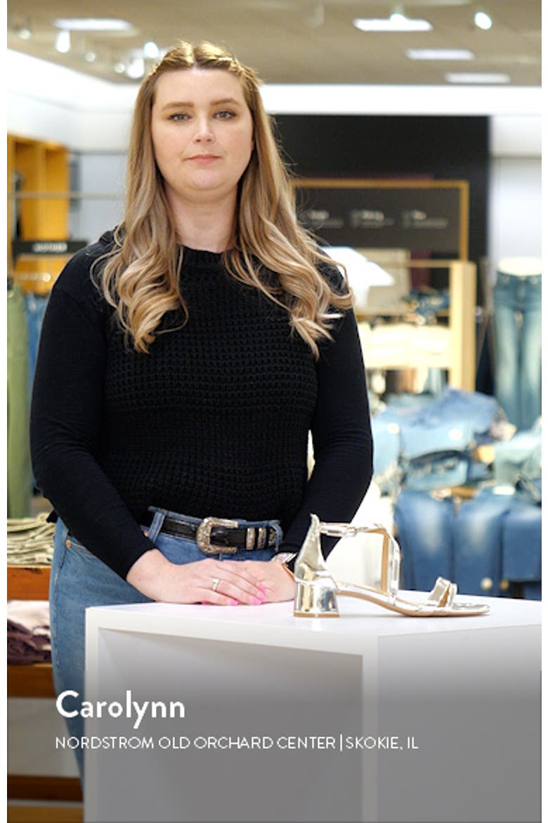 June Ankle Strap Sandal video