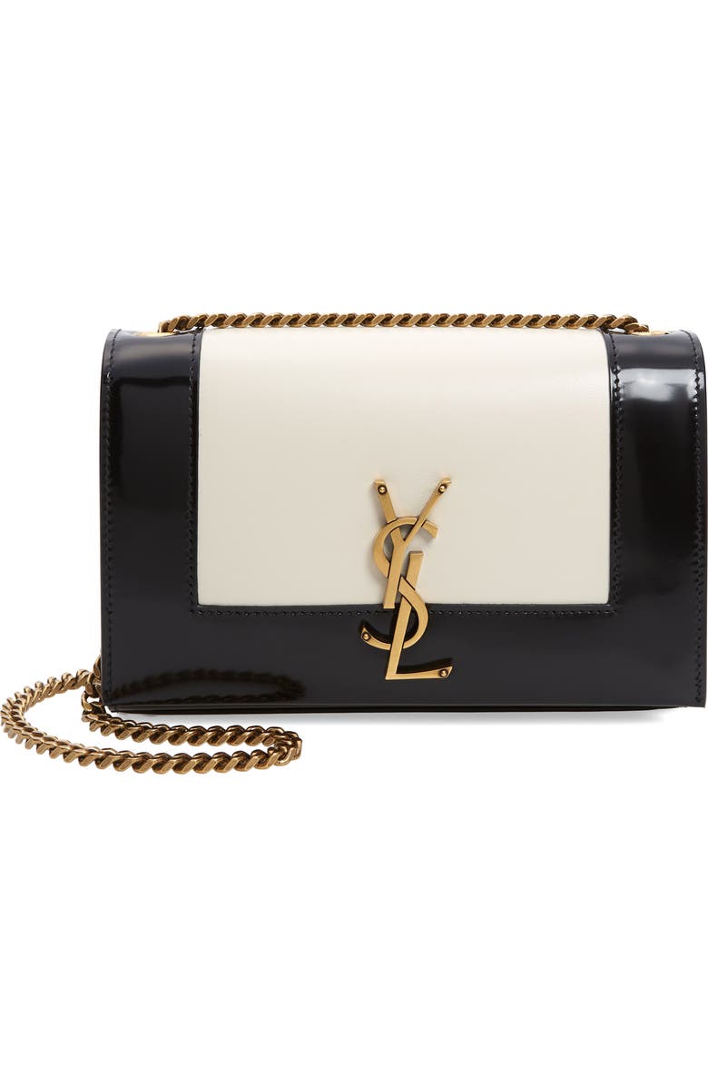 Saint Laurent Small Kate Chain Crossbody Bag, Main, color,