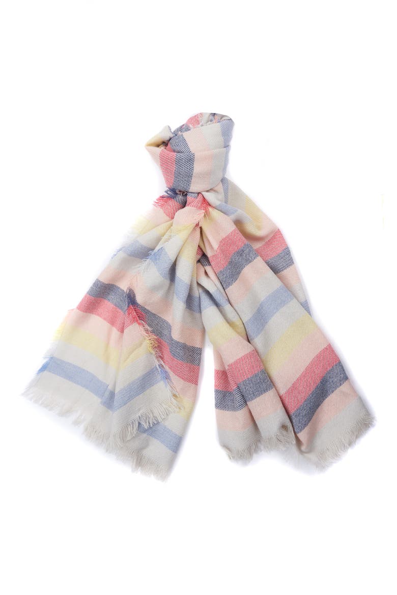 Freya Stripe Scarf, Alternate, color, MULTI STRIPE