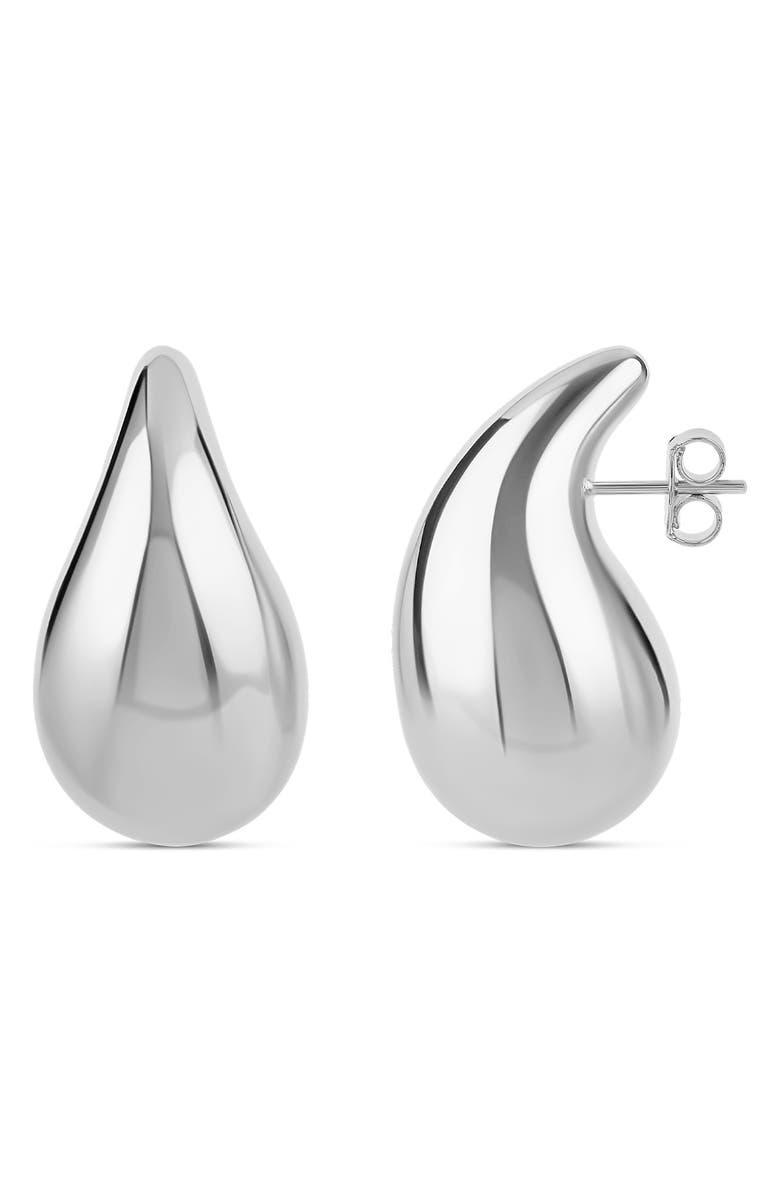 SHYMI Pointy Teardrop Earrings, Main, color, Silver