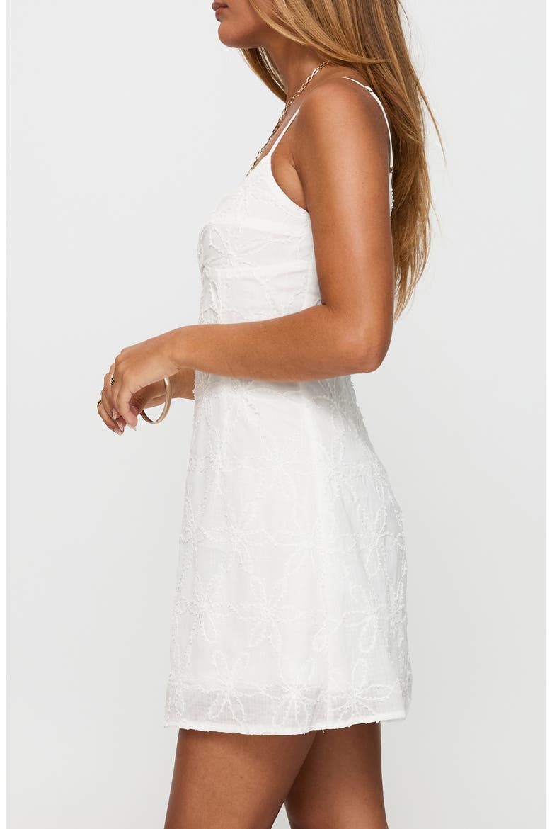 Powell Cutout Minidress, Alternate, color, WHITE
