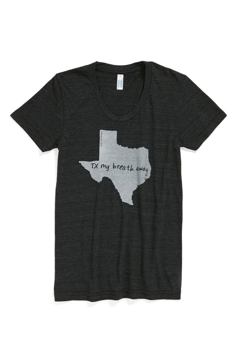 Megan Lee Designs State Graphic Slim Fit Tee, Main, color,