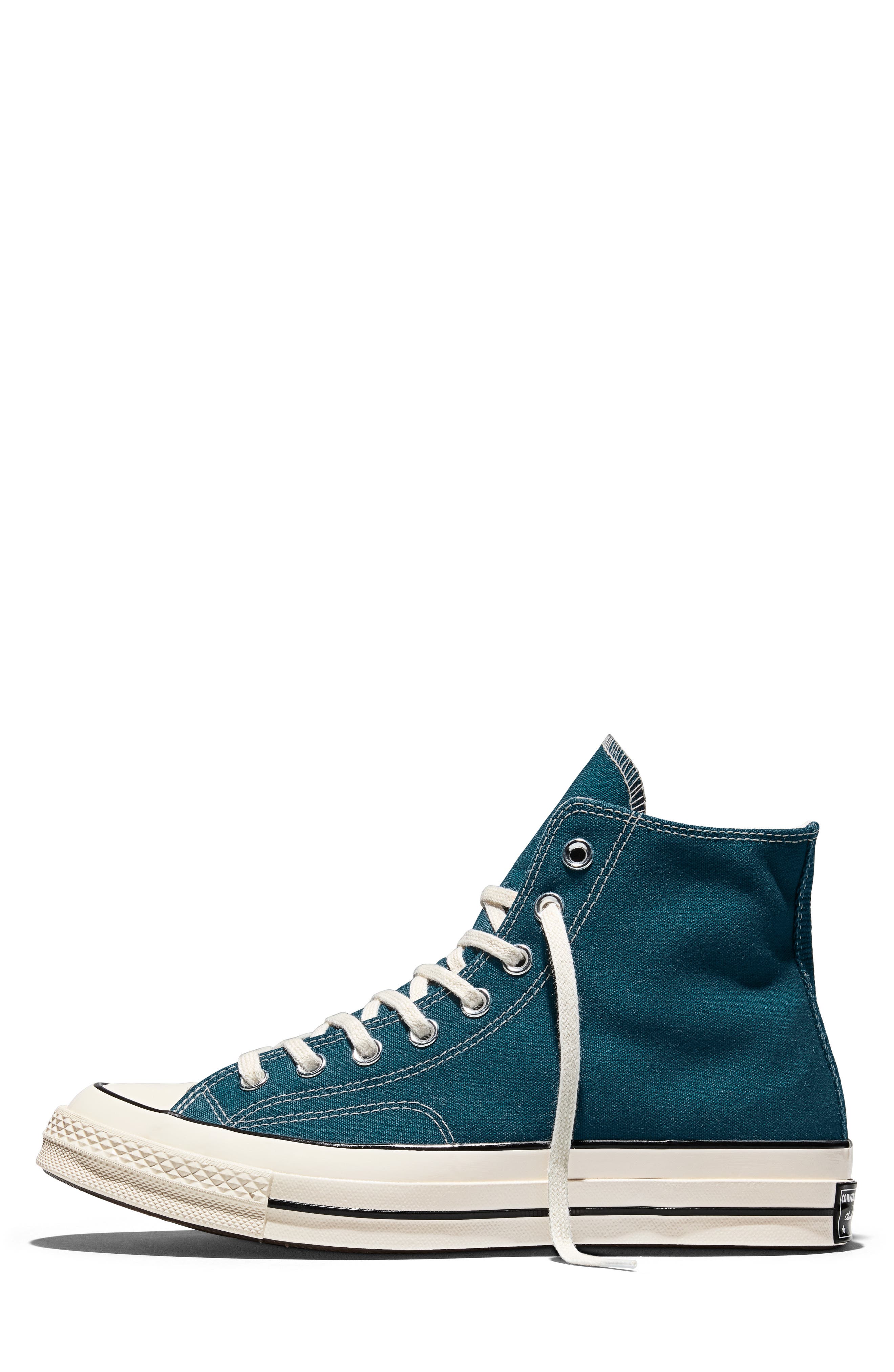 Chuck Taylor® 70 High Top Sneaker, Alternate, color, MURKY WATERS/ EGRET/ BLACK