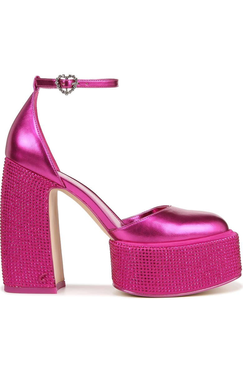 Circus NY by Sam Edelman Bailey Rhinestone Platform Sandal, Alternate, color,