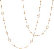 Marco Bicego Siviglia 18K Yellow Gold & Mother-of-Pearl Disc Station Long Necklace