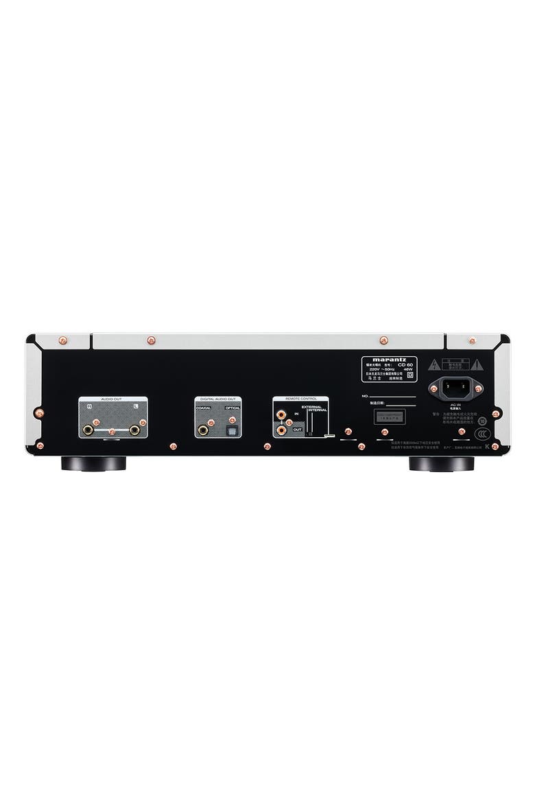 CD 60 CD Player, Alternate, color, Silver