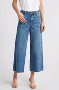 HIDDEN JEANS Clean Hem High Waist Wide Leg Jeans