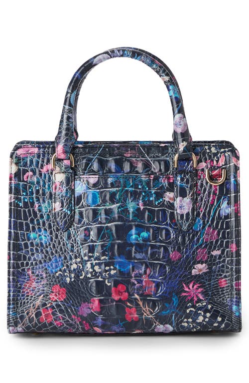 Brahmin Cami Embossed Leather Satchel