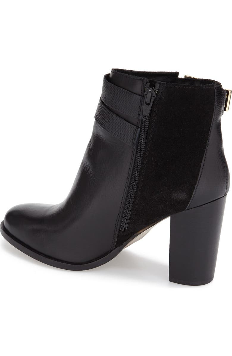 Topshop 'Harper Buckle' Ankle Boot, Alternate, color,