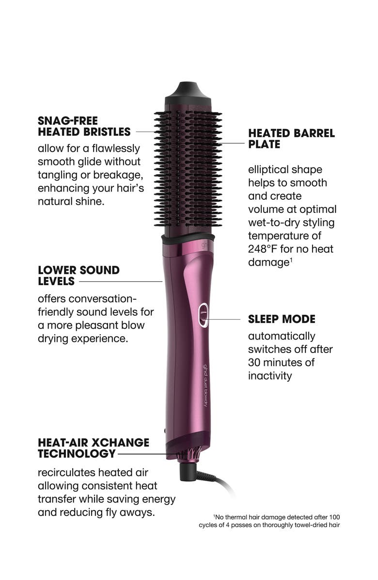 ghd Duet Blowdry Gift Set in Cherry Chic, Alternate, color, Black Cherry