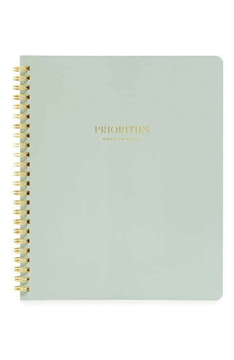 Priorities Spiral Notebook