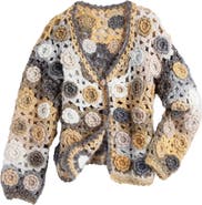 SAACHI Crochet Blossom Cardigan