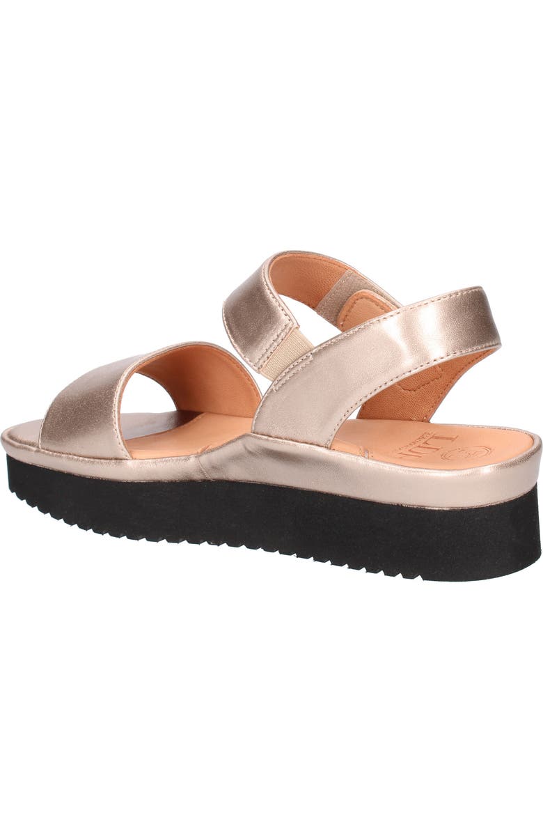 L
Amour des Pieds Abrilla Platform Sandal, Alternate, color, Champagne