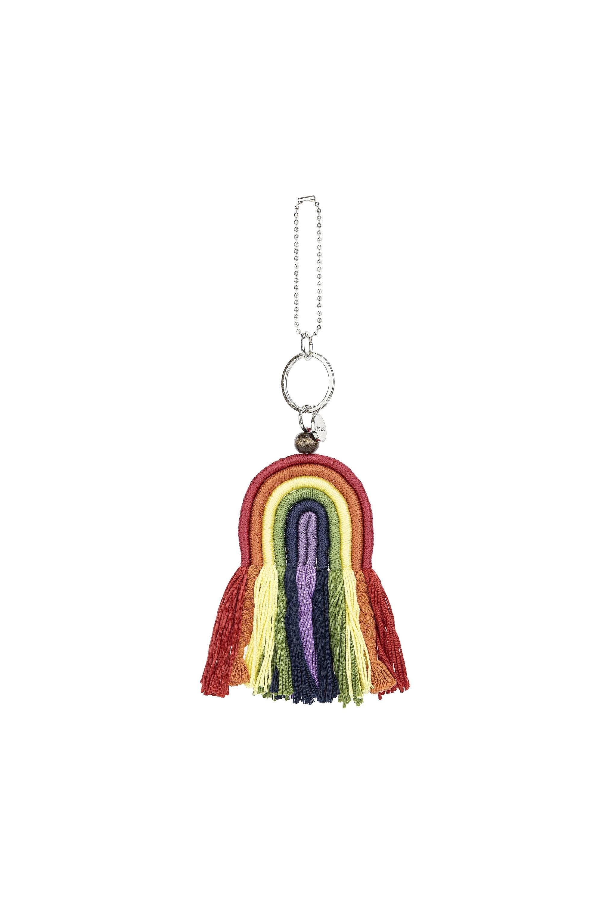 The Sak Yarnicharmz Hand Crochet Dangle - Rainbow, Alternate, color, 