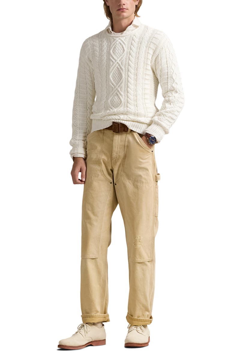 Polo Ralph Lauren Canvas Cargo Pants, Alternate, color, Long Sands