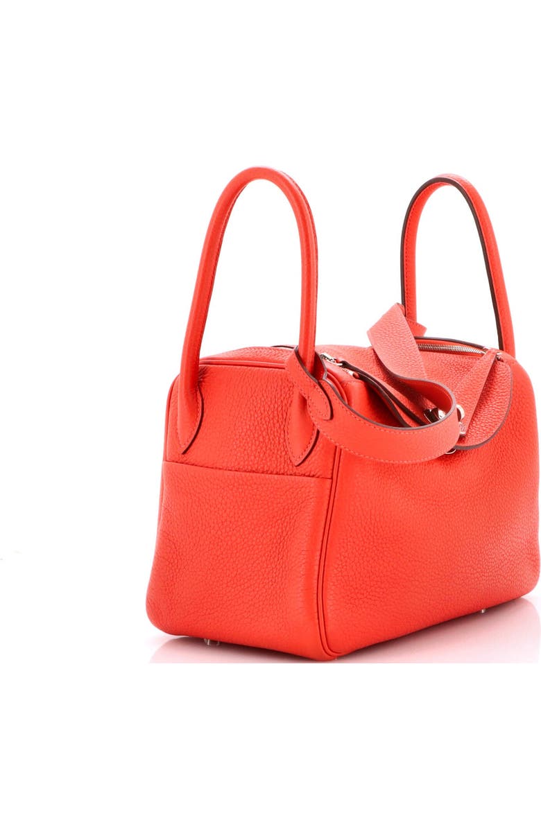 Pre-Owned Hermes Lindy Bag Clemence 26, Alternate, color, Rouge Pivoine