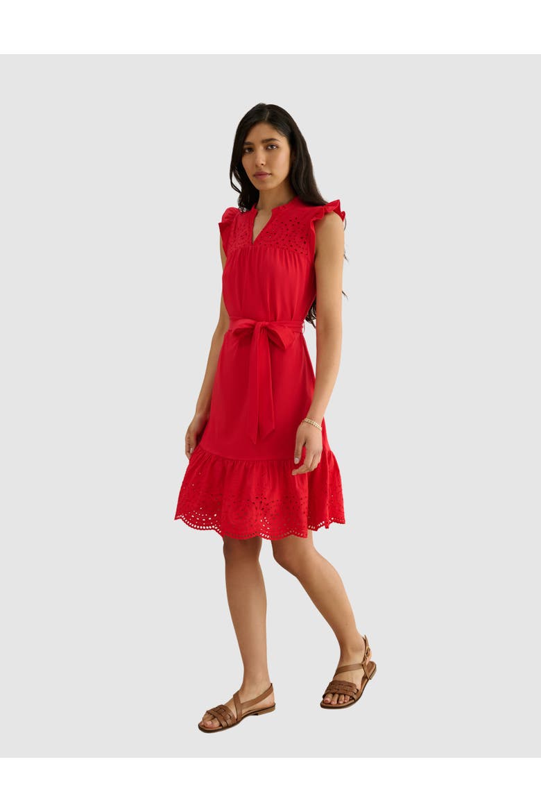 Romy Jersey Dress, Main, color, Salsared