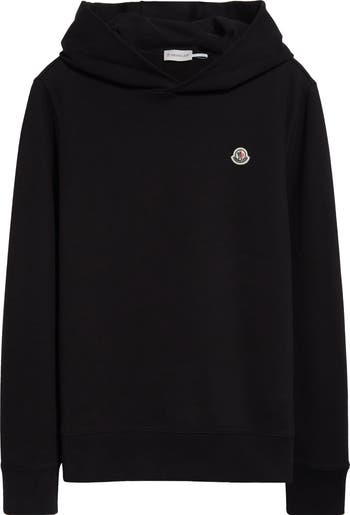 Moncler Logo Patch Hoodie | Nordstrom