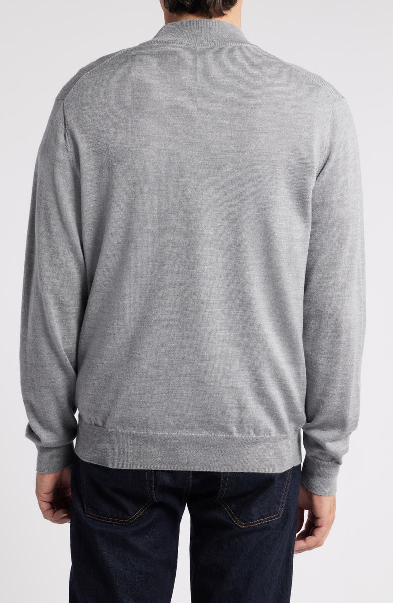 Peter Millar Autumn Crest Merino Wool Blend Quarter Zip Sweater, Alternate, color,