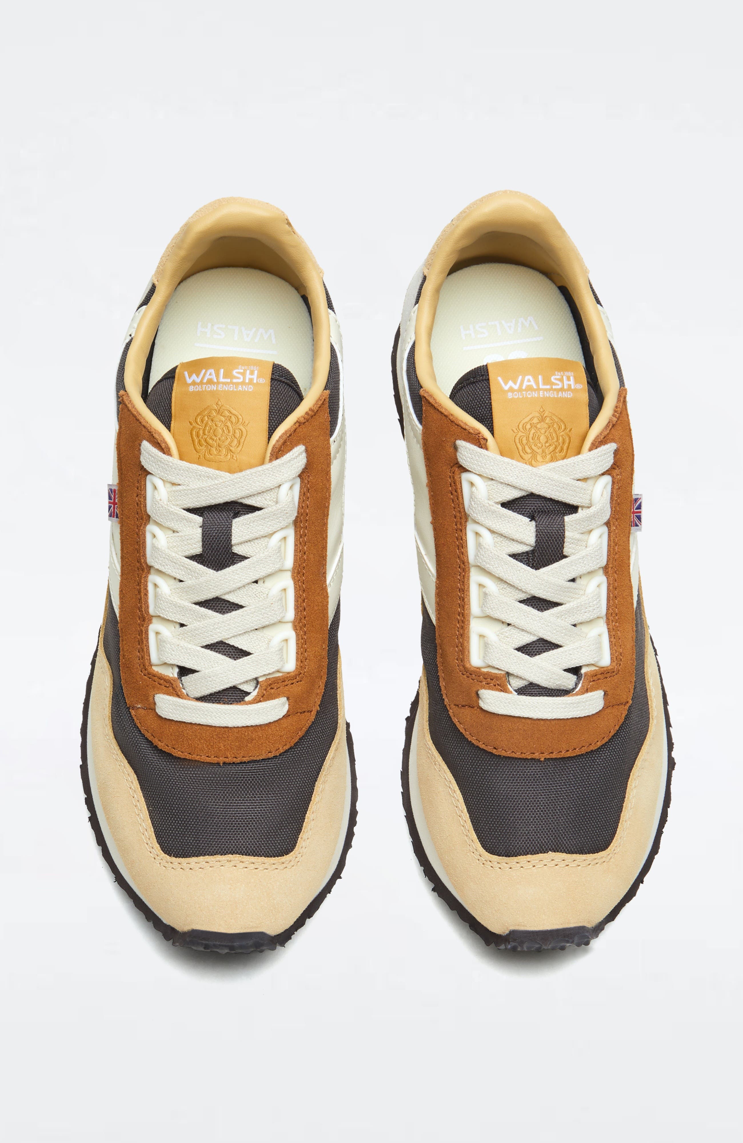 Ensign Sneakers, Alternate, color, Black/Beige/Yellow