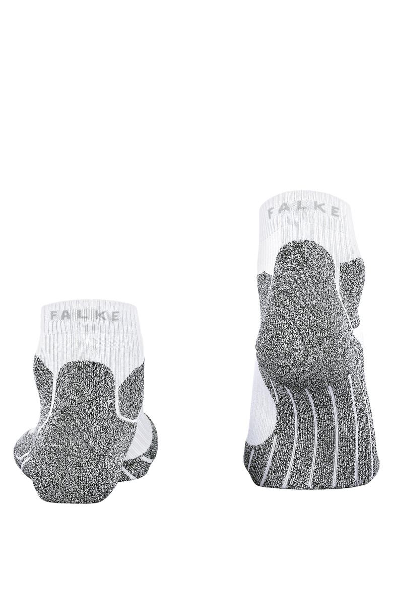 RU Trail Stabilizing Running Socks, Alternate, color, White-Mix