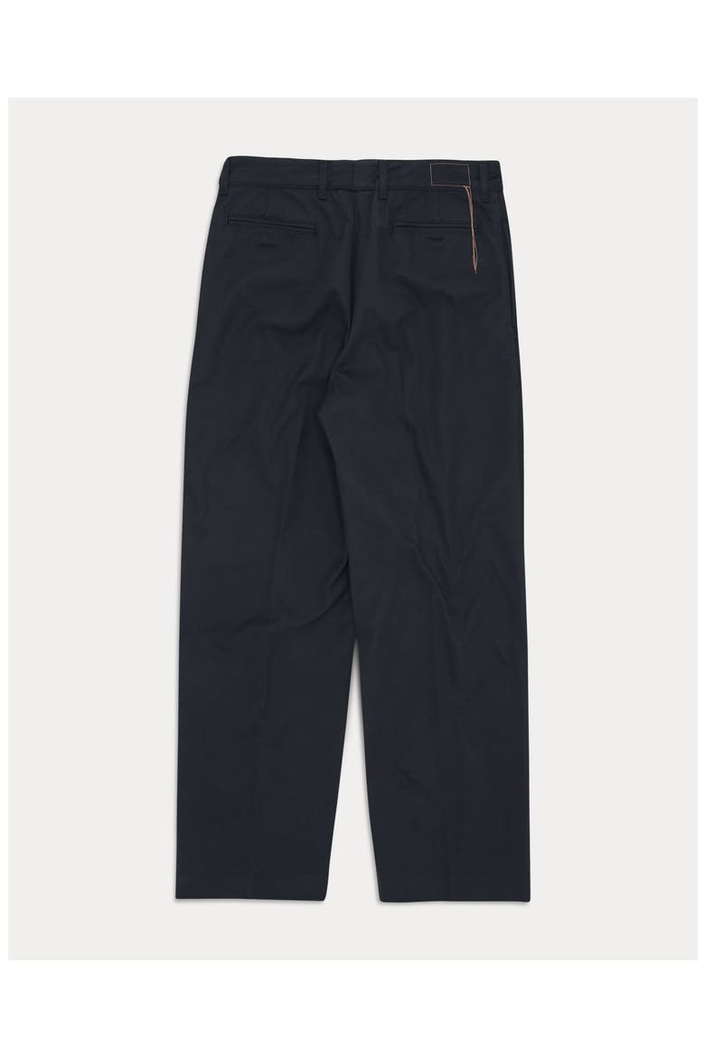 Newyork Pleated Cotton Trousers, Alternate, color, Blue