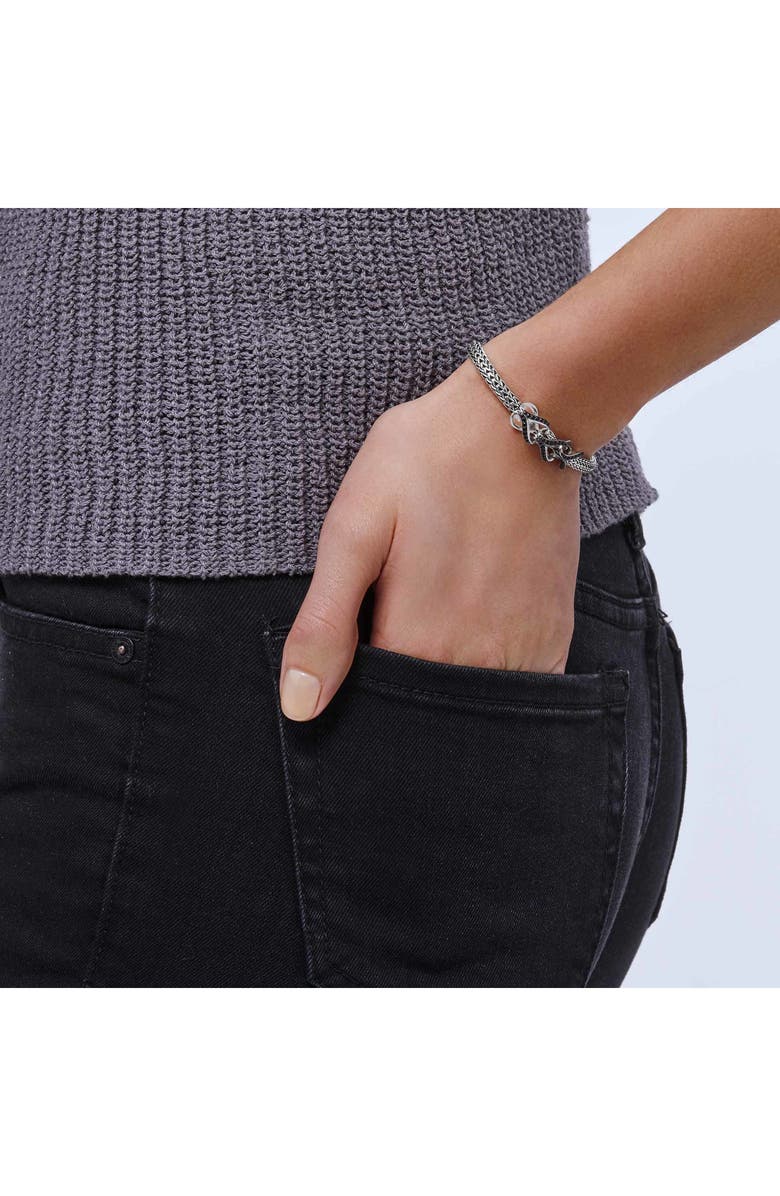 John Hardy Classic Chain Link 5mm Bracelet, Alternate, color, Silver