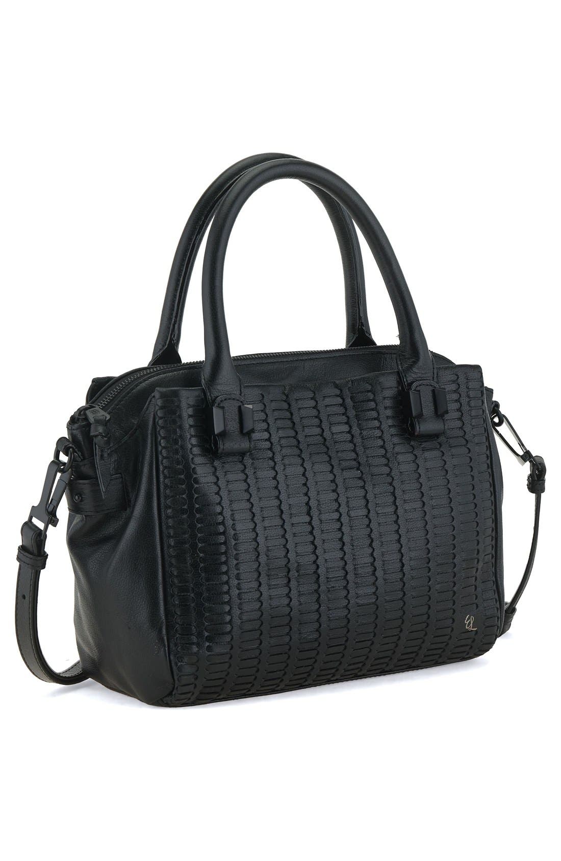 'Isabel' Satchel, Alternate, color, BLACK JAKARTA