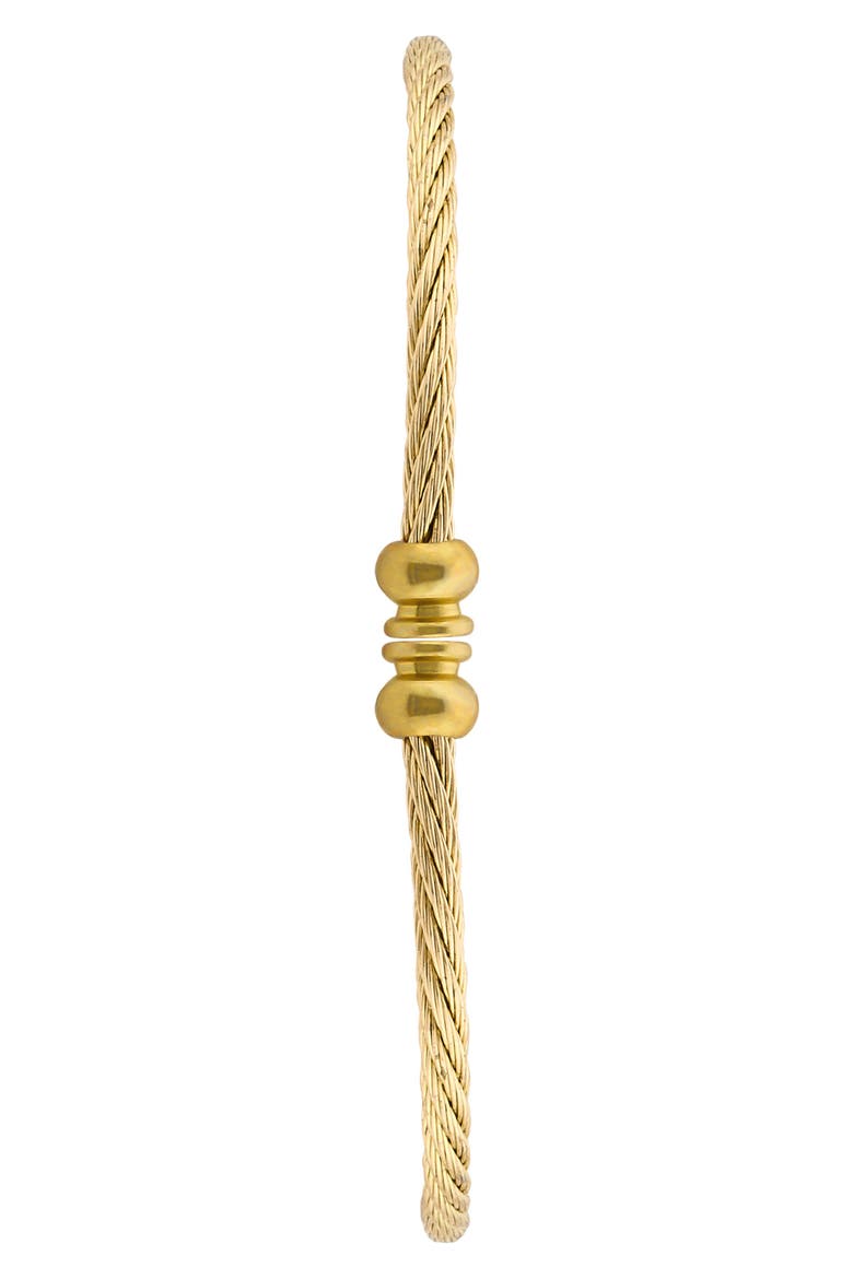 Sienna Cable Bangle Watch, Alternate, color, GOLD
