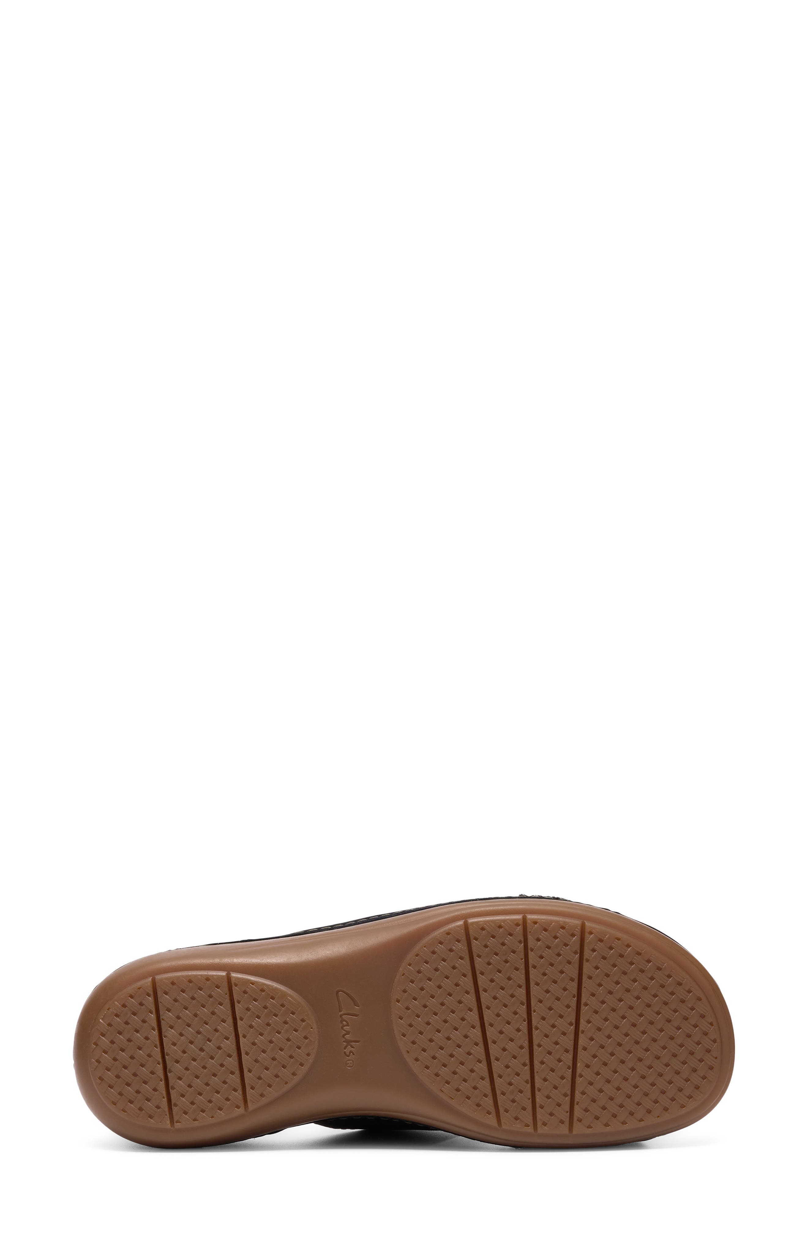 Clarks<sup>®</sup> Cecily Step Sandal, Alternate, color, Black Nubuck
