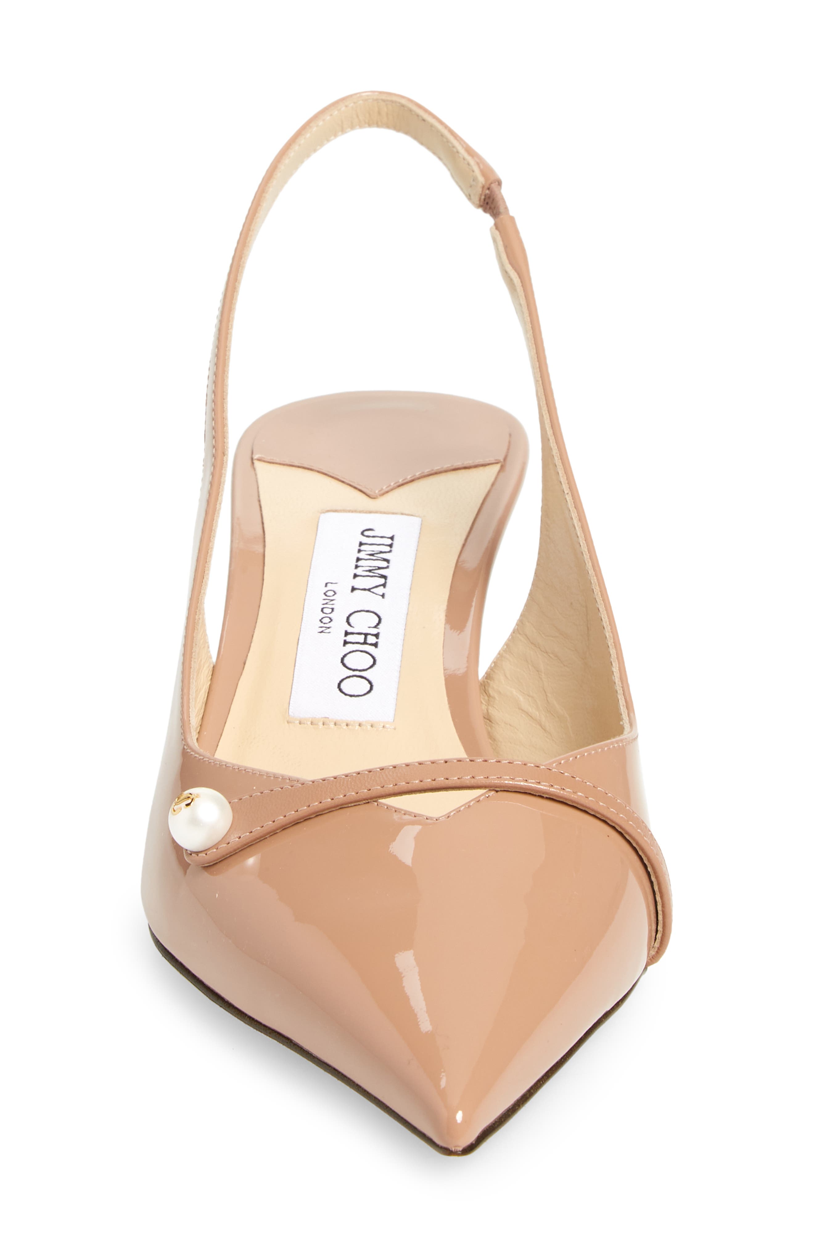 Amita Pointed Toe Slingback Pump, Alternate, color, BALLET PINK