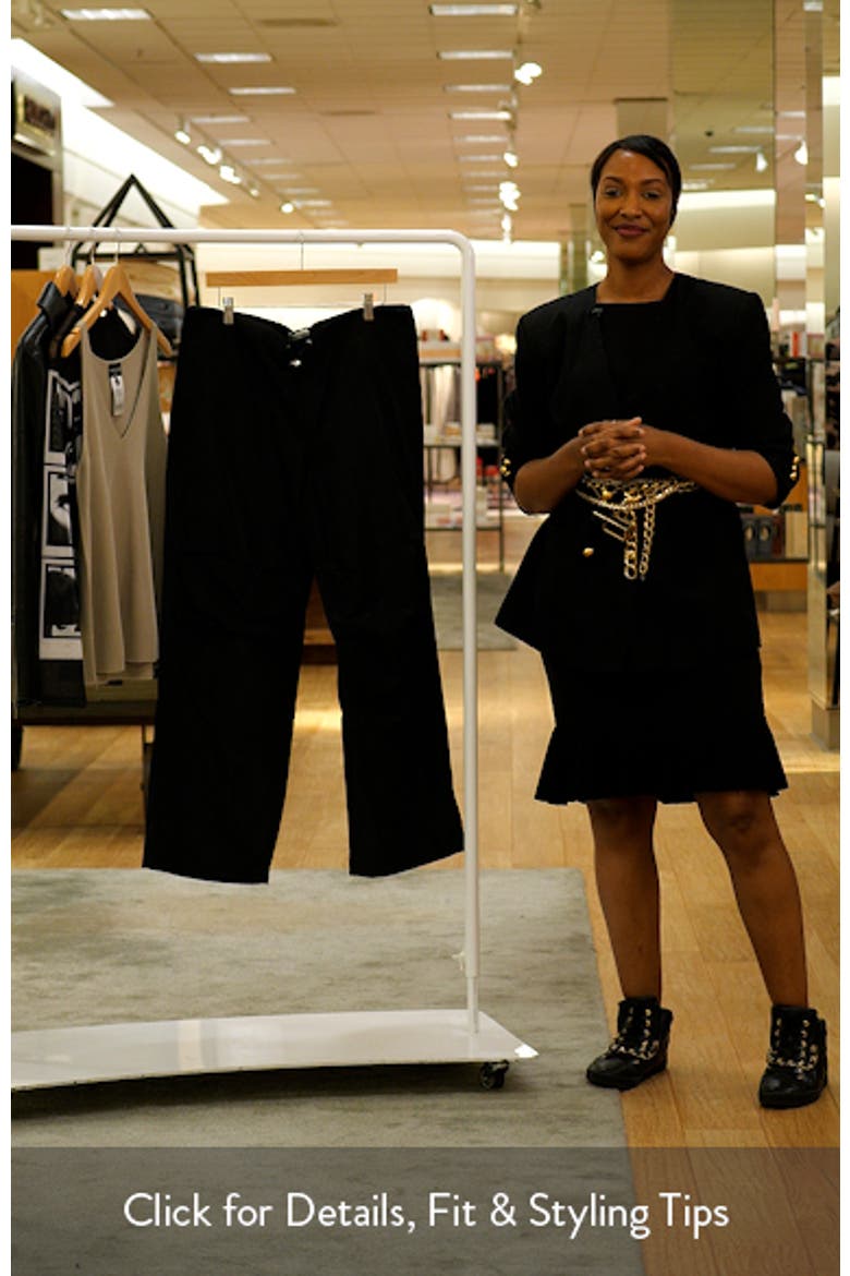 Dash Cinched Taffeta Pants video