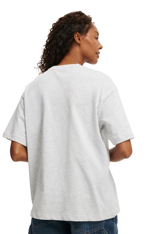 Cotton On The Premium Boxy Graphic Tee In White