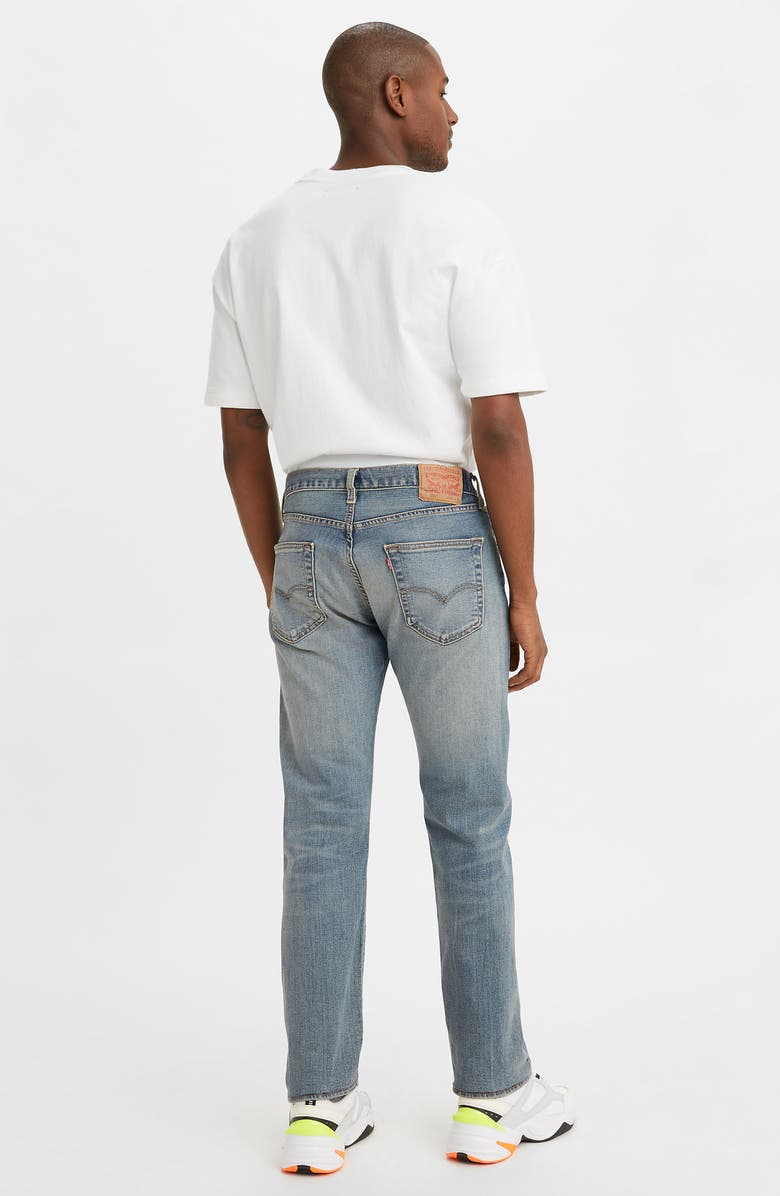 Levi's <sup>®</sup> 501<sup>™</sup> Original Straight Leg Jeans, Alternate, color, Unleaded