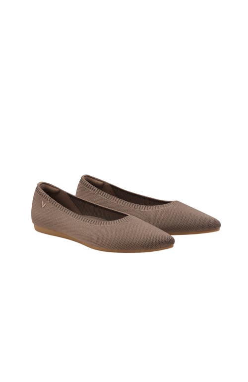 Vivaia Square-toe V-cut Flats