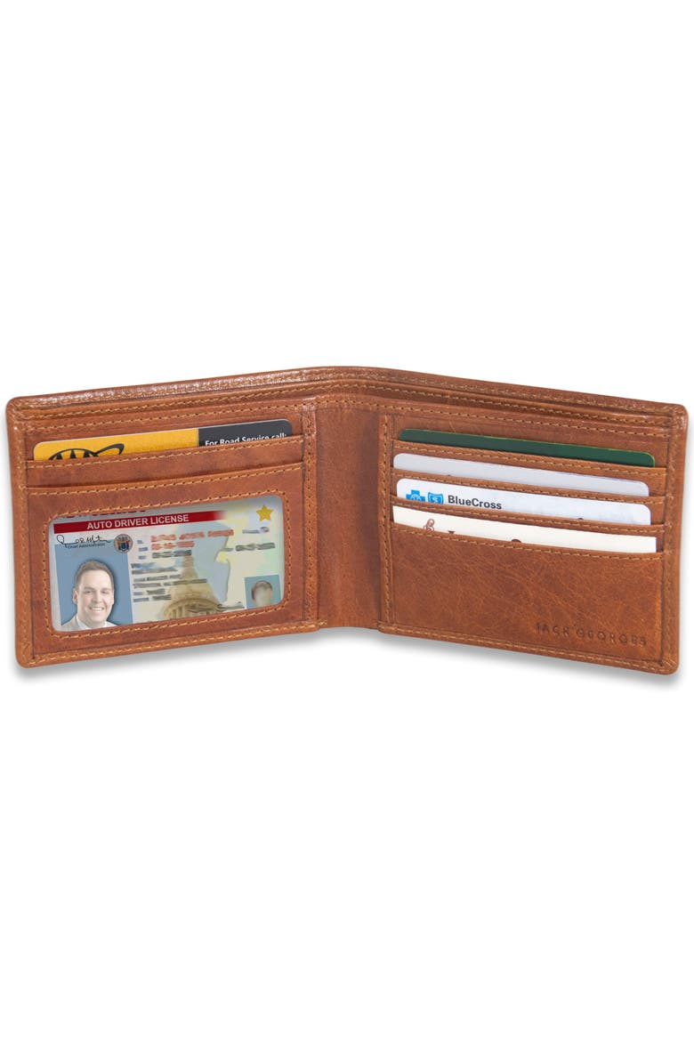 Voyager Bifold Wallet, Alternate, color, Honey