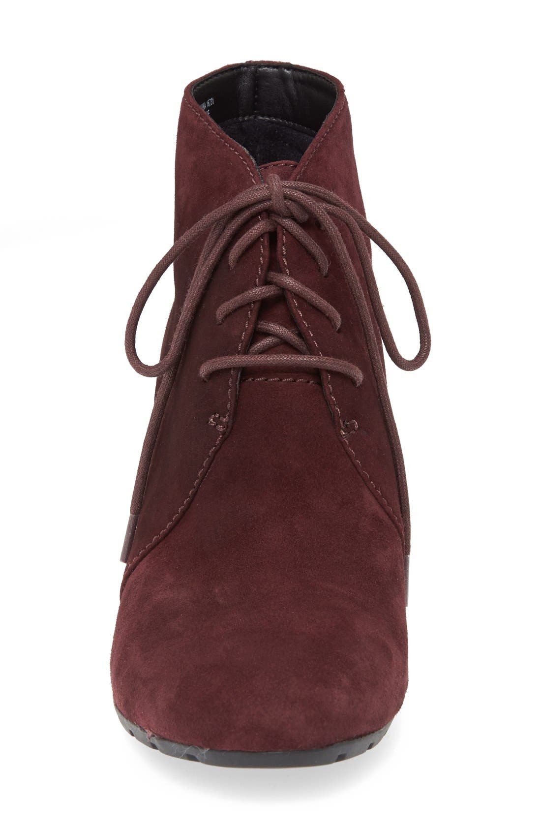 Clarks<sup>®</sup> 'Rosepoint Dew' Suede Boot, Alternate, color, 