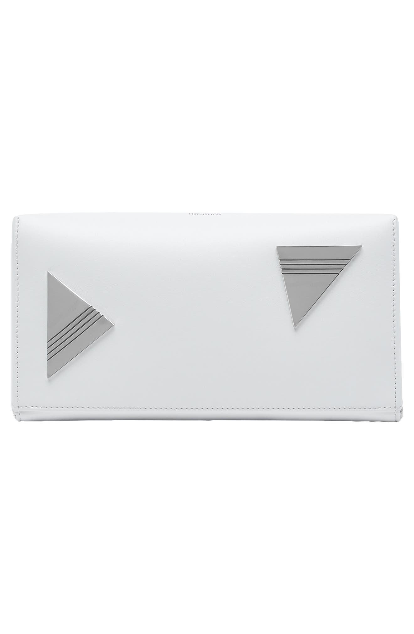 The Attico Monday Leather Top Handle Bag, Alternate, color, 