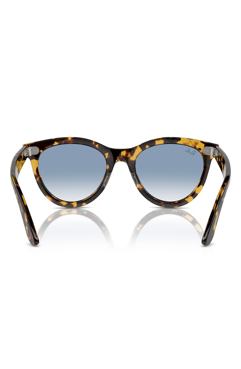 Ray-Ban Wayfarer Way 54mm Oval Sunglasses, Alternate, color, Mustard