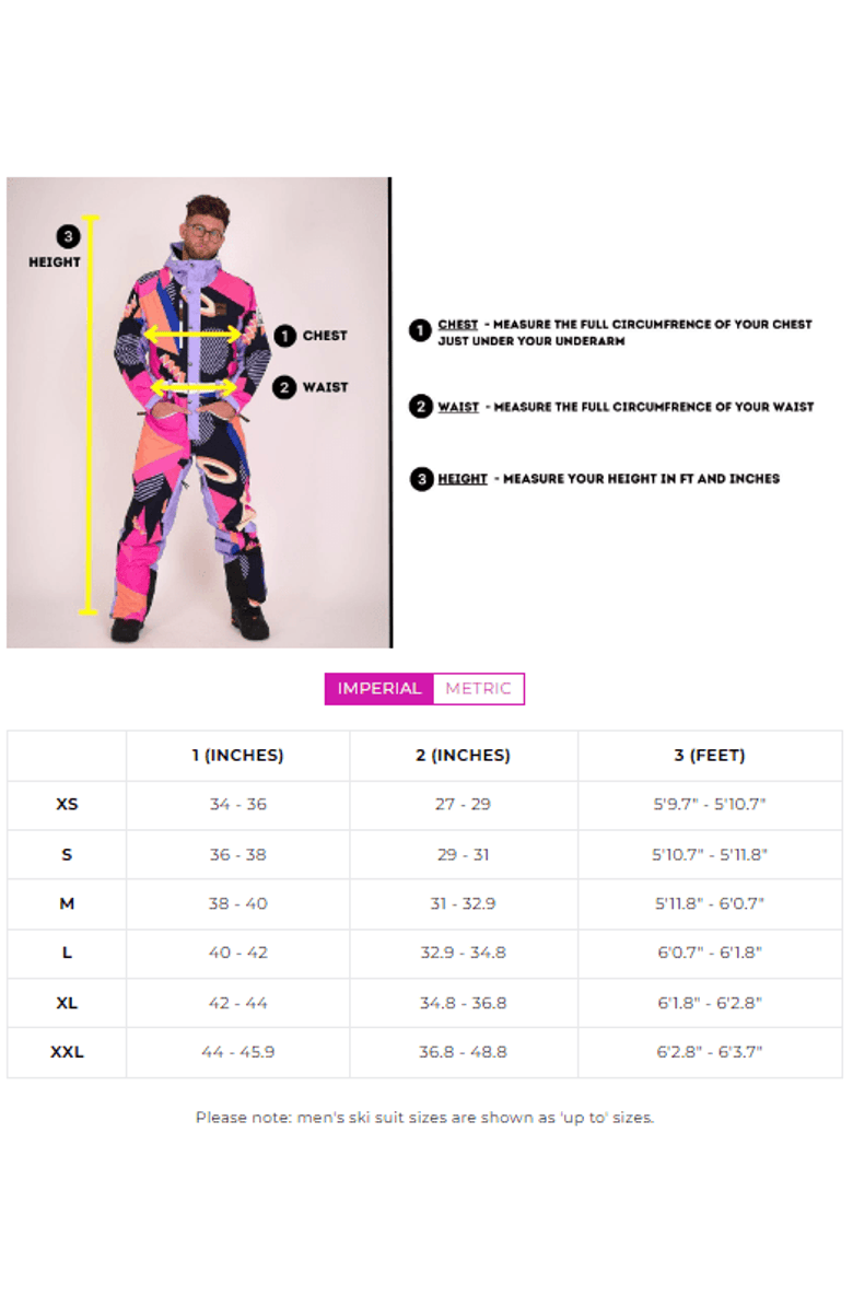 OOSC Fall Line Men's Ski Suit, Alternate, color, Purple & Grey