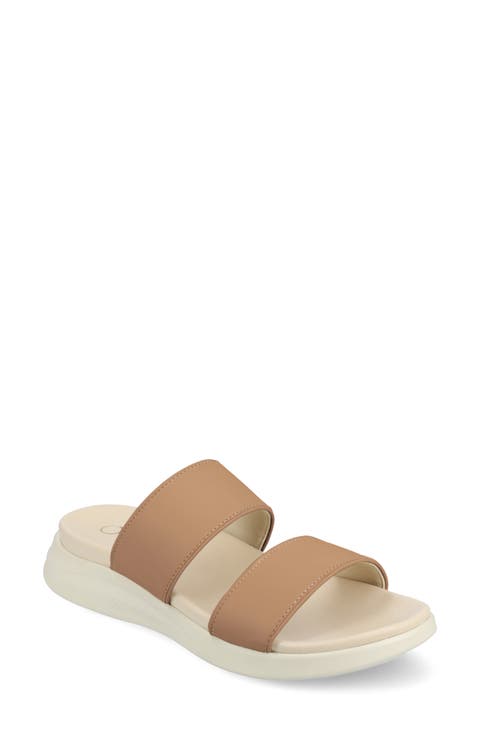 Janis Wedge Slide Sandal