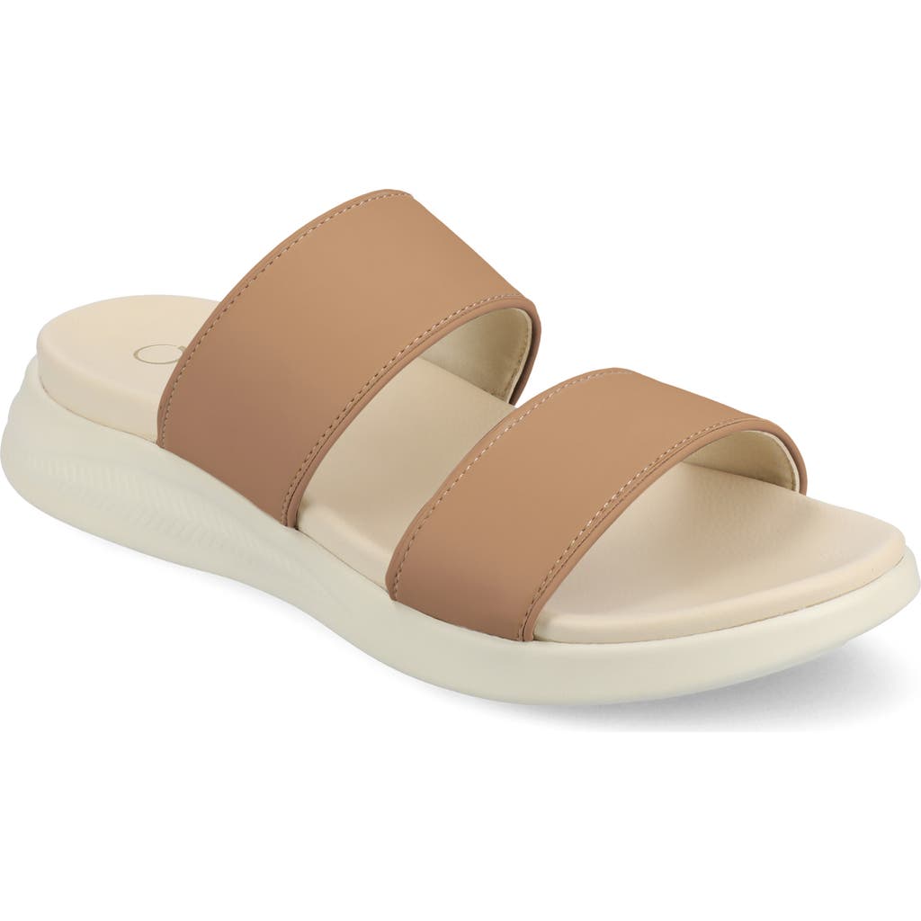 JOURNEE COLLECTION JOURNEE COLLECTION JANIS WEDGE SLIDE SANDAL