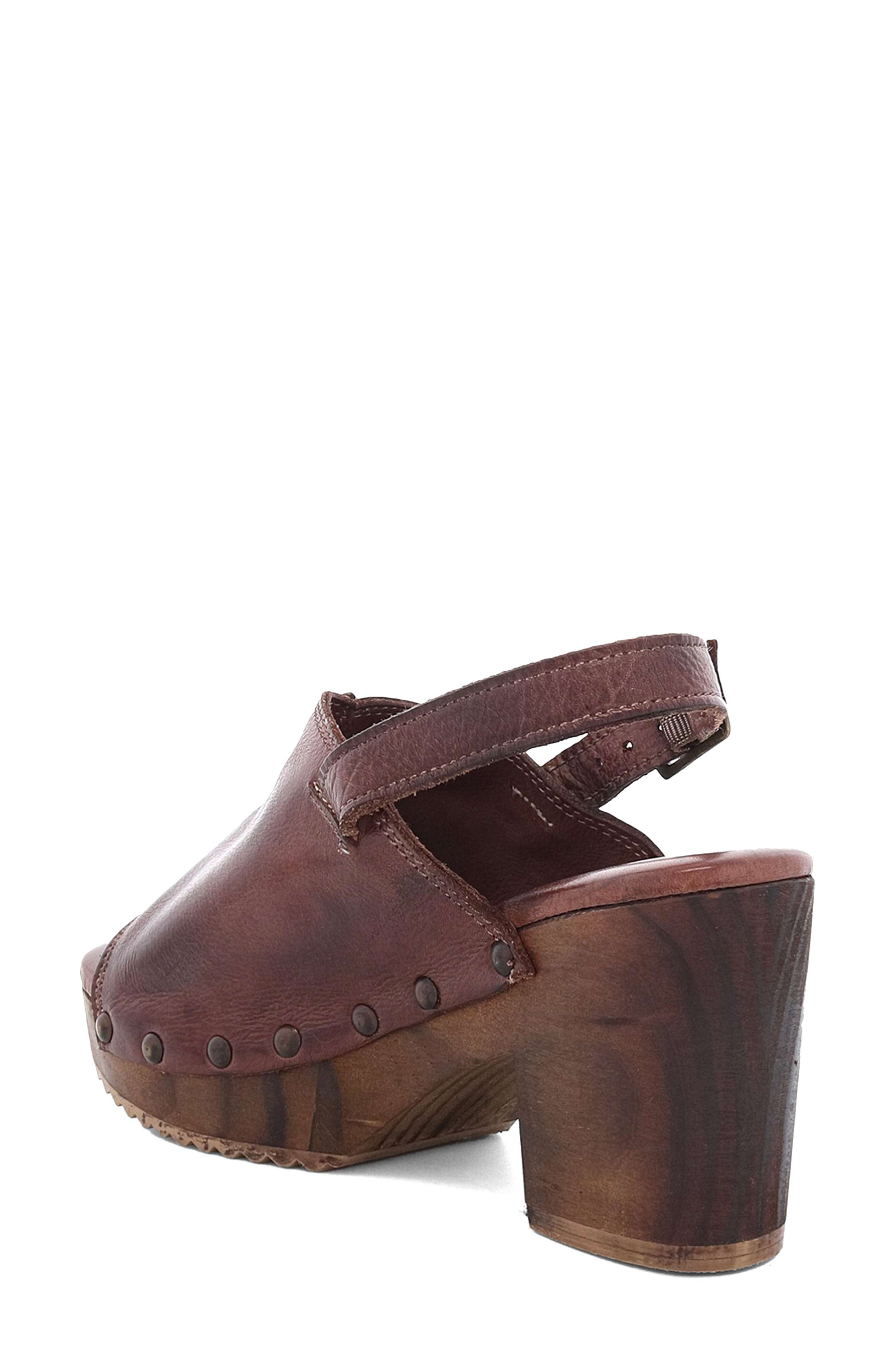 Marie Slingback Sandal, Alternate, color, TEAK DIP DYE