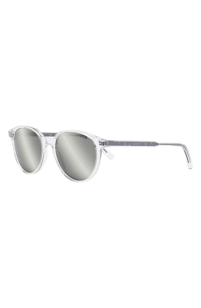 DIOR InDior R1I 53mm Round Sunglasses, Alternate, color, 
